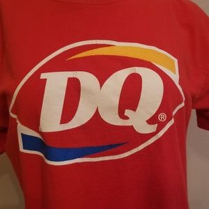 Shirts - Red Dairy Queen tshirt men's small, women's mediu Shirts - Red Dairy Queen tshirt men's small, women's mediu